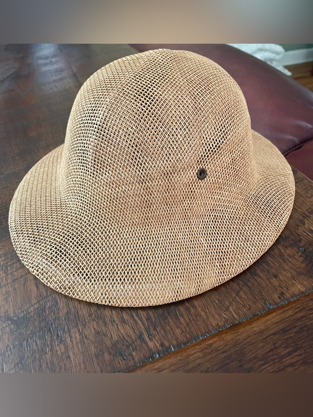 Old Brookstone Safari Hat EUC #91785